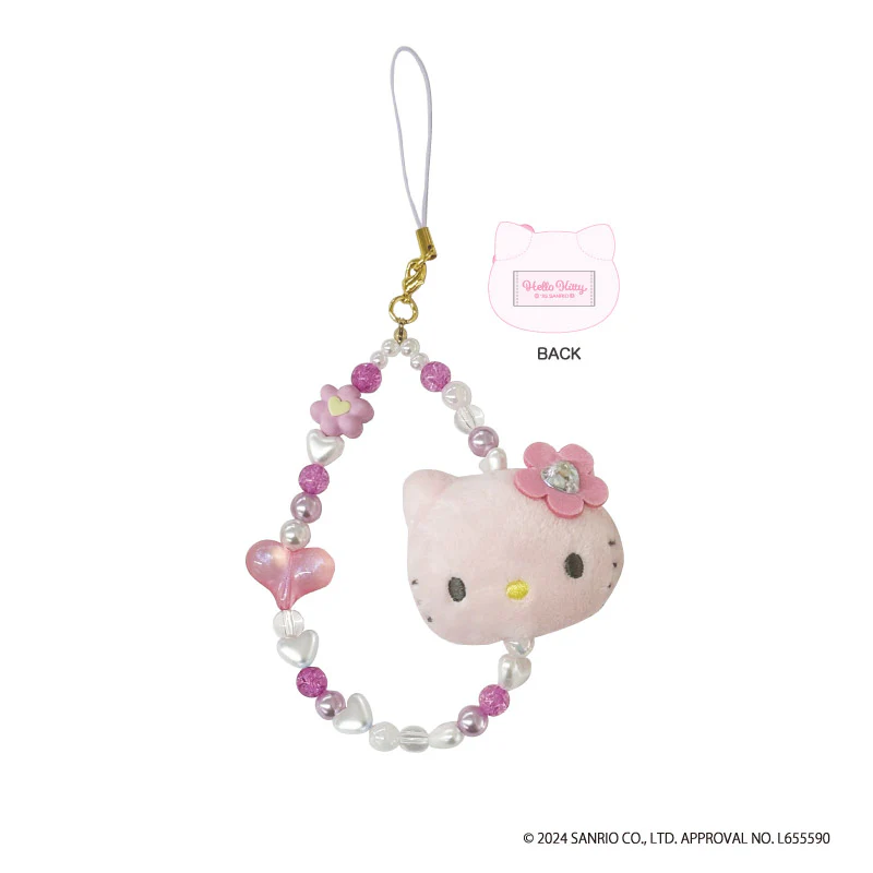 Hello kitty｜Fantasy Collection Rainbow Face Mascot Strap ｜8×3×11cm approx.