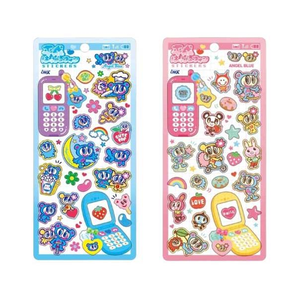Angel Blue｜Narumiya Characters Heisei Happy Phone Sticker｜ 200x90x1mm approx.