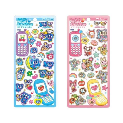 Angel Blue｜Narumiya Characters Heisei Happy Phone Sticker｜ 200x90x1mm approx.