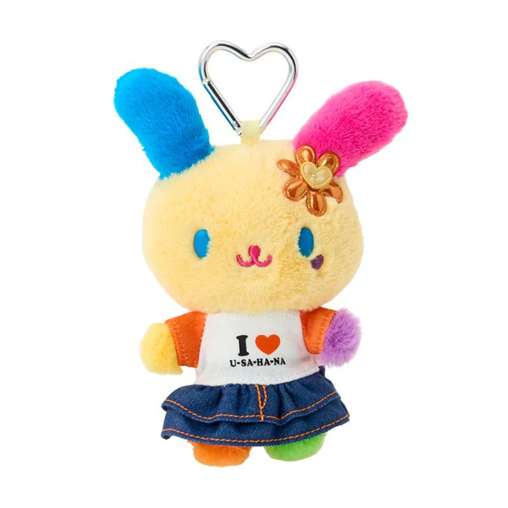 Sanrio｜I Love Sanrio Characters Mascot Holder /Plush Keychain｜W11×D5.7×H15cm approx.