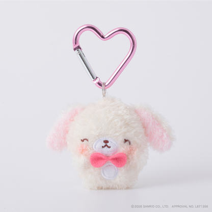 Sanrio｜Cheek Squeeze Mini Mascot Holder /Plush Keychain｜H75mm approx.