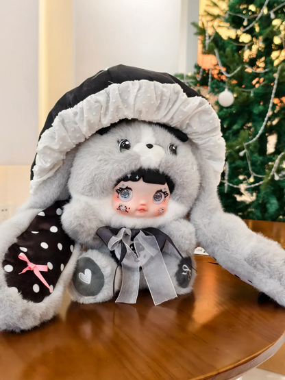 NOMMI Mushroom Hat 400% Big Doll Series vinyl Plush Blind Box