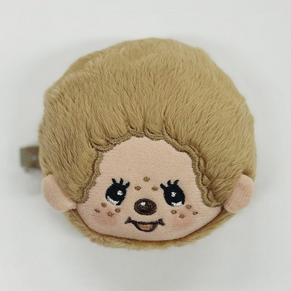 Monchhichi｜Face Hair Clip｜H10×W10×D4.5cm approx.
