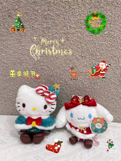 Sanrio｜Christmas Mascot Holder /Plush Keychain｜13×7×17cm approx.