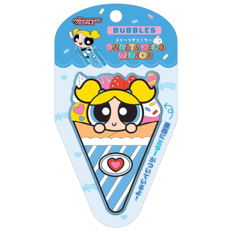 Powerpuff Girls｜Dessert Crepe Deco Mirror｜119×74mm approx.