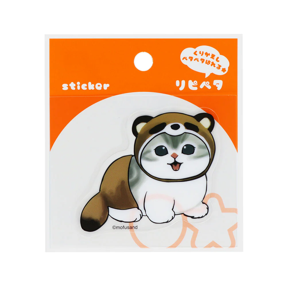Mofusand｜ Meow Pants! Sticker｜H65 x W80 x D0.3mm approx.