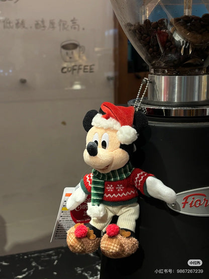 Disney迪士尼｜东迪2024圣诞限定米奇米妮毛绒挂件/包挂