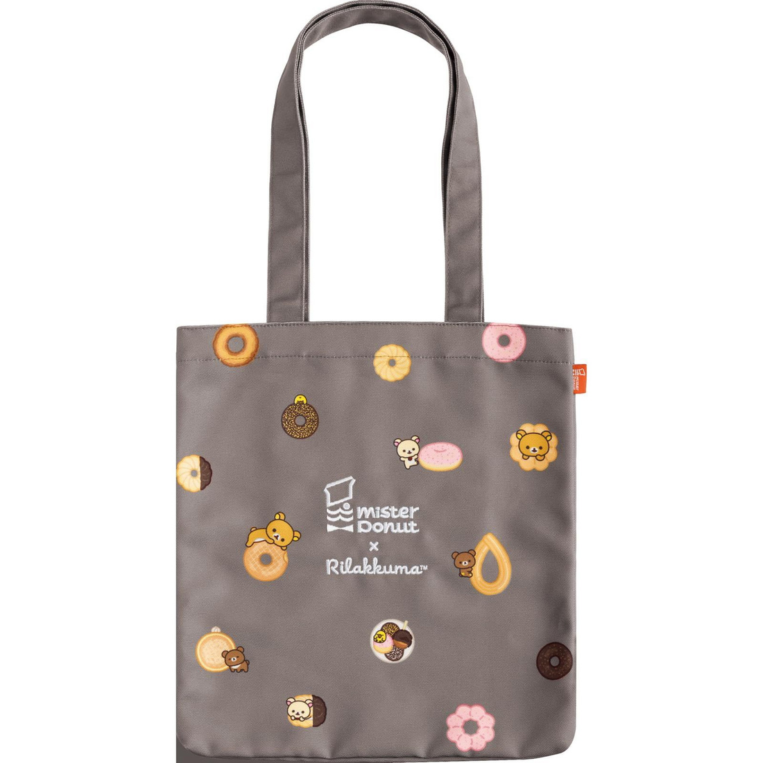 Rilakkuma｜Mister Donut Tote Bag｜2.0 x 36.0 x 38.0cm approx.