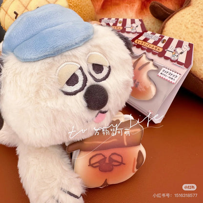 Snoopy史努比｜Peanuts Die-cut Sticky Notes / Bread可爱角色软软面包手感脸型便签本｜40枚入