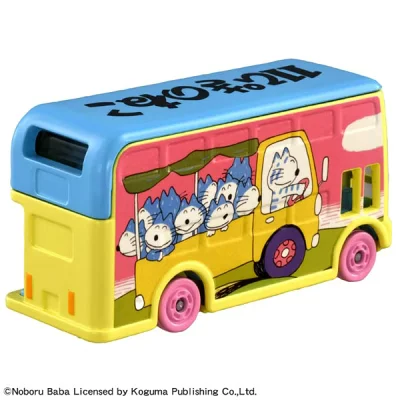 Tomica｜Takara Tomy D Tomica Box SP Picture Book Collection 11 Piki No Neko多美卡绘本故事书系列11只皮奇猫玩具车｜约4.0 x 4.2 x 8.0cm