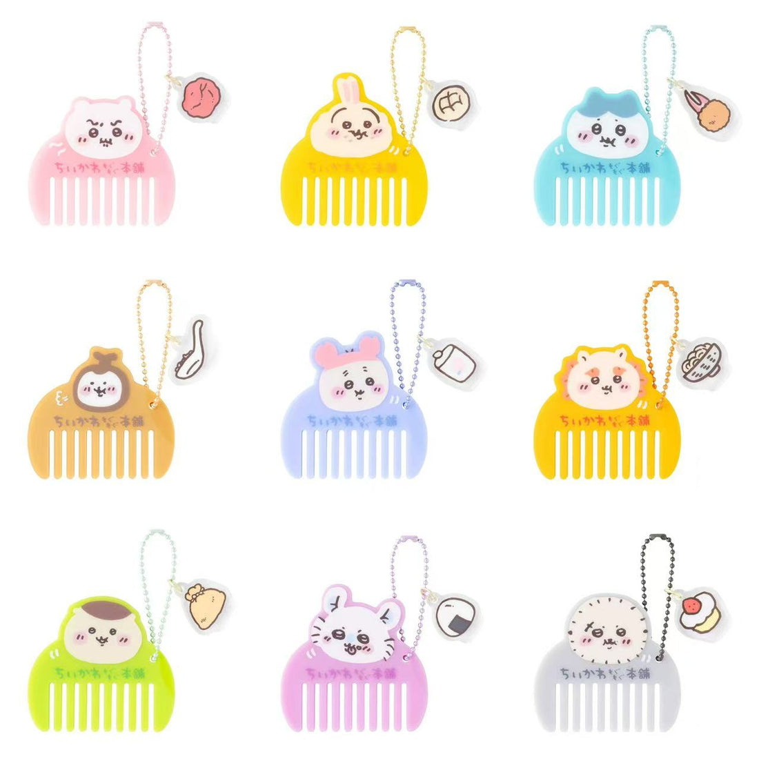 chiikawa|Kawagoe Acrylic Comb Keychain|60x60mm approx.