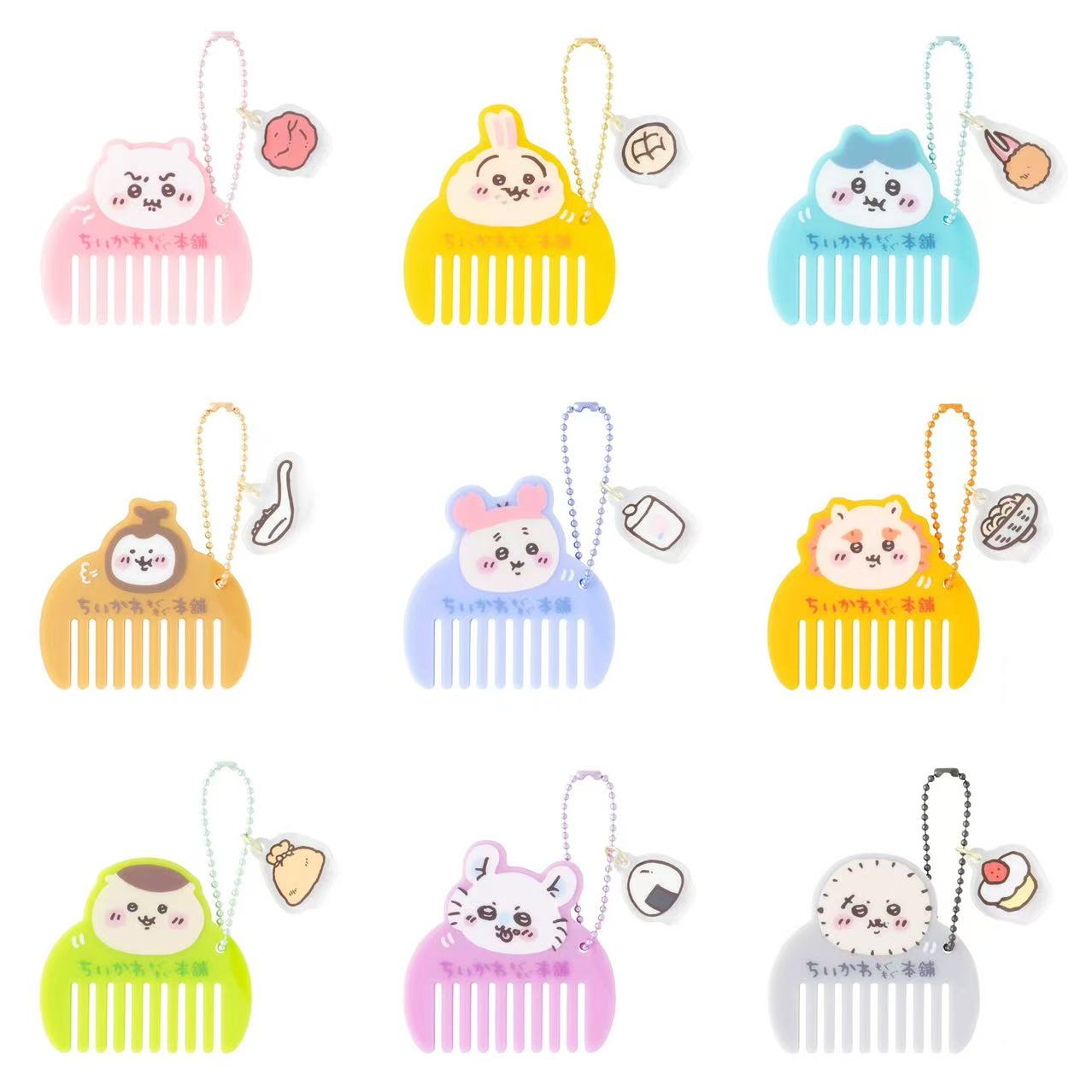 chiikawa｜Kawagoe Acrylic Comb Keychain｜60x60mm approx.