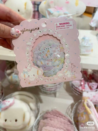 Sanrio｜Cogimyun Sweets Party 10th Anniversary Flake Sticker Set｜22 pieces