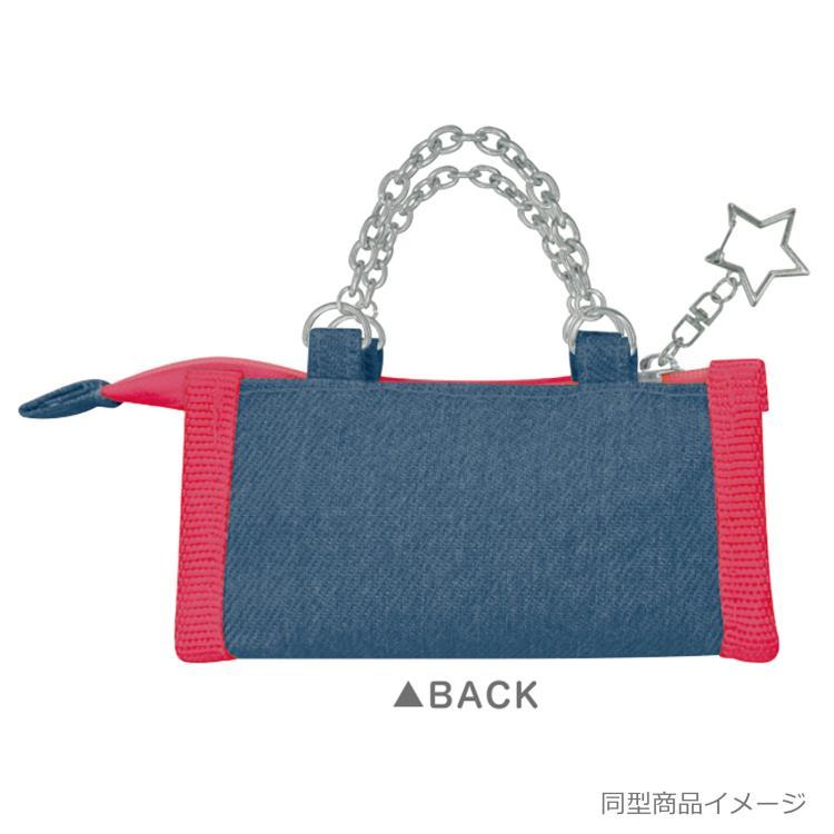 Sanrio｜Hello Kitty Denim Pouch Keychain｜H60 x W105 x D45mm approx.
