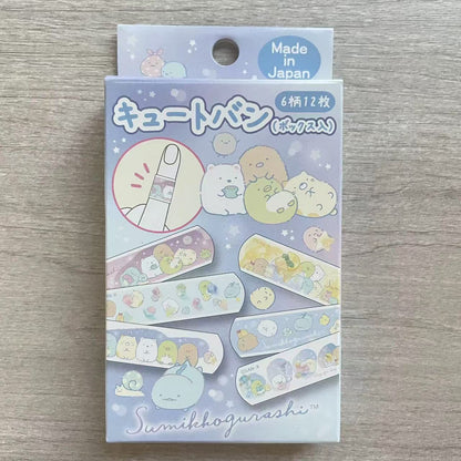 Sumikko gurashi｜Gradient Glass Boxed Adhesive Bandage｜12 sheets
