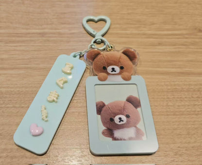 Rilakkuma｜With Custom Tag Photo Keychain｜155×85mm approx.
