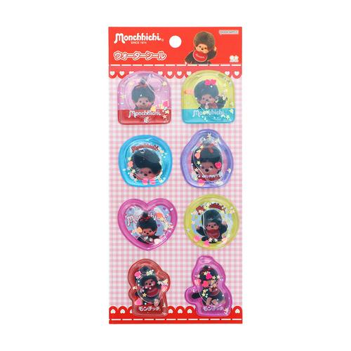Monchhichi｜Water Seal Series 2 stickers｜ 175mm x 90mm x 5mm approx.