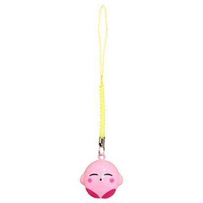 Kirby｜Tiny Charm Face-shaped Bell Netsuke｜2.5×3.2×2.5cm approx.