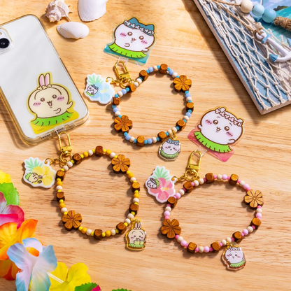 chiikawa｜Movie "Chiikawa" Phone Tab &amp; Bead Strap｜H60×W50mm approx.