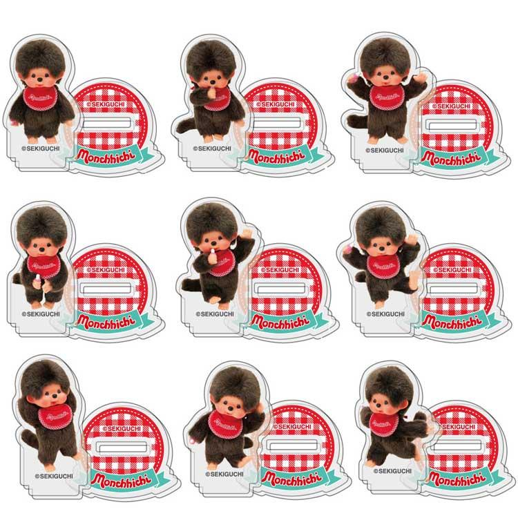 Monchhichi｜Acrylic Stand Collection mystery bag/blind box/All 40 types｜1pc