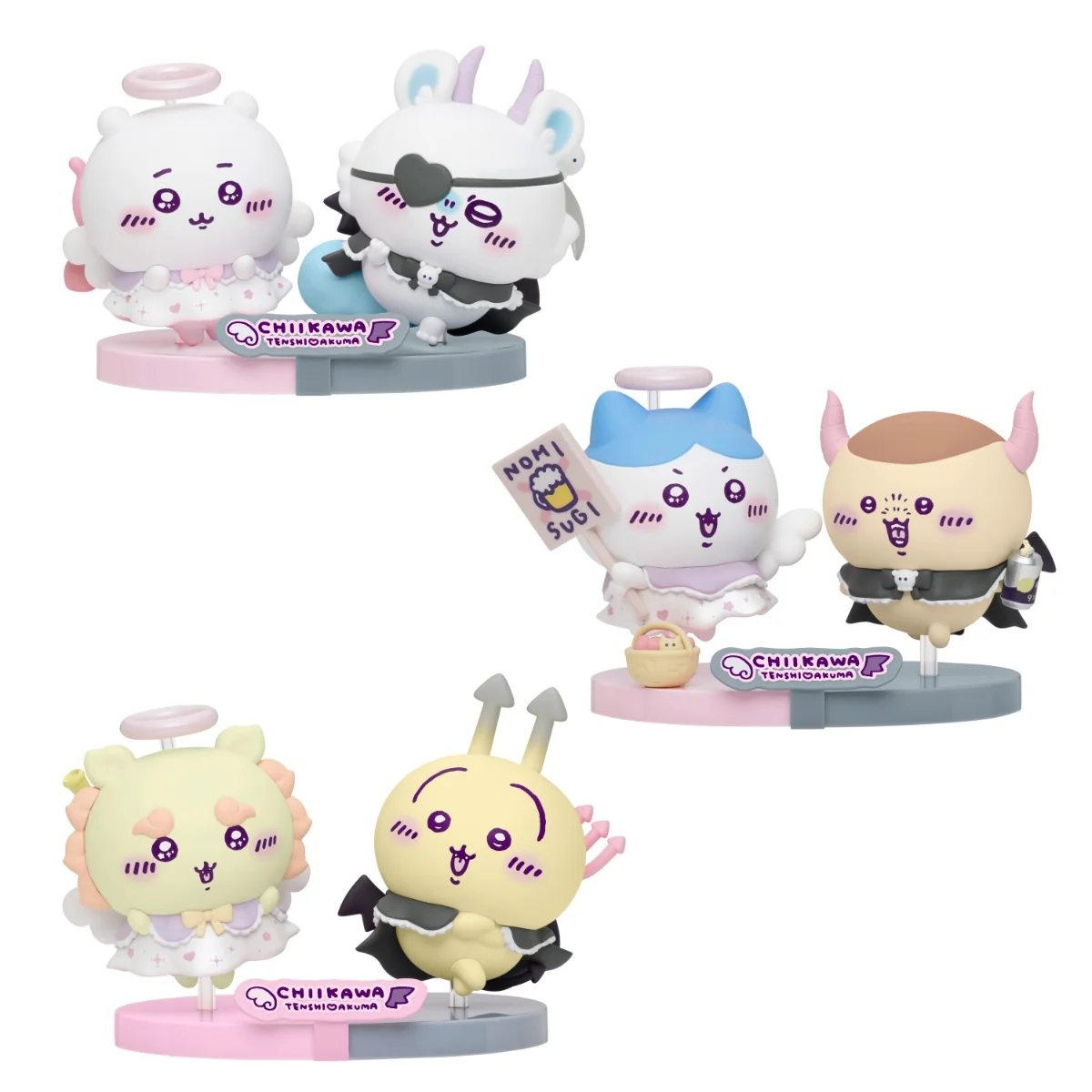 chiikawa｜GPSBOX Angel &amp; Devil Figuremystery bag/blind box/All 6 types｜1pcs