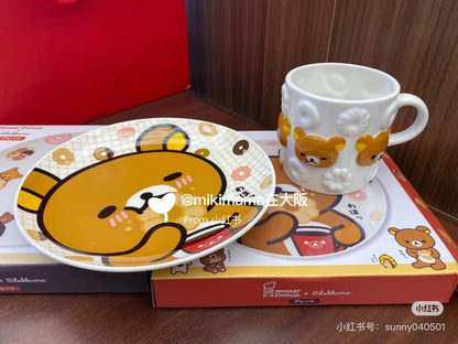 Rilakkuma｜Mister Donut Mascot Mug｜100 x 110 x 110 mm approx.