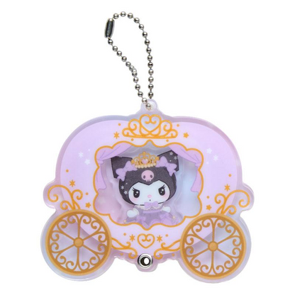 Sanrio三丽鸥｜Secret Custom Acrylic Charm - Prince &amp; Princess Blind Box王子与公主南瓜马车多层亚克力挂件盲盒/全8种｜1枚入