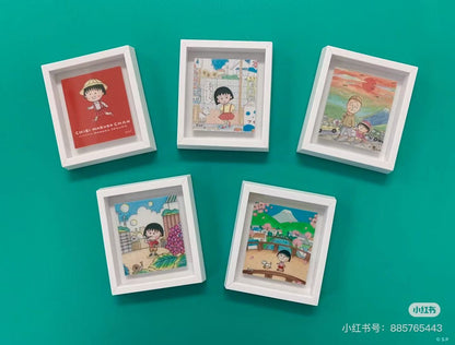 Chibi Maruko｜Frame Magnet Vol. 1 mystery bag/blind box/All 6 types｜1pcs