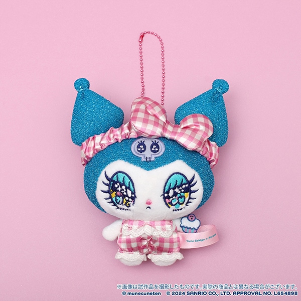 【limit 1】Sanrio三丽鸥｜Mascot Keychain插画家联名毛绒玩偶挂件/包挂｜约15 x 13 cm