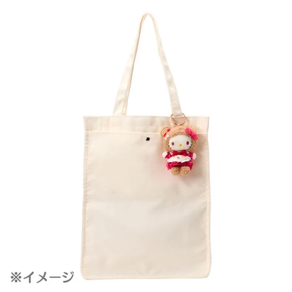 Sanrio｜Cookie Fluffy Bear Mascot Holder /Plush Keychain｜9.5×6×13cm approx.