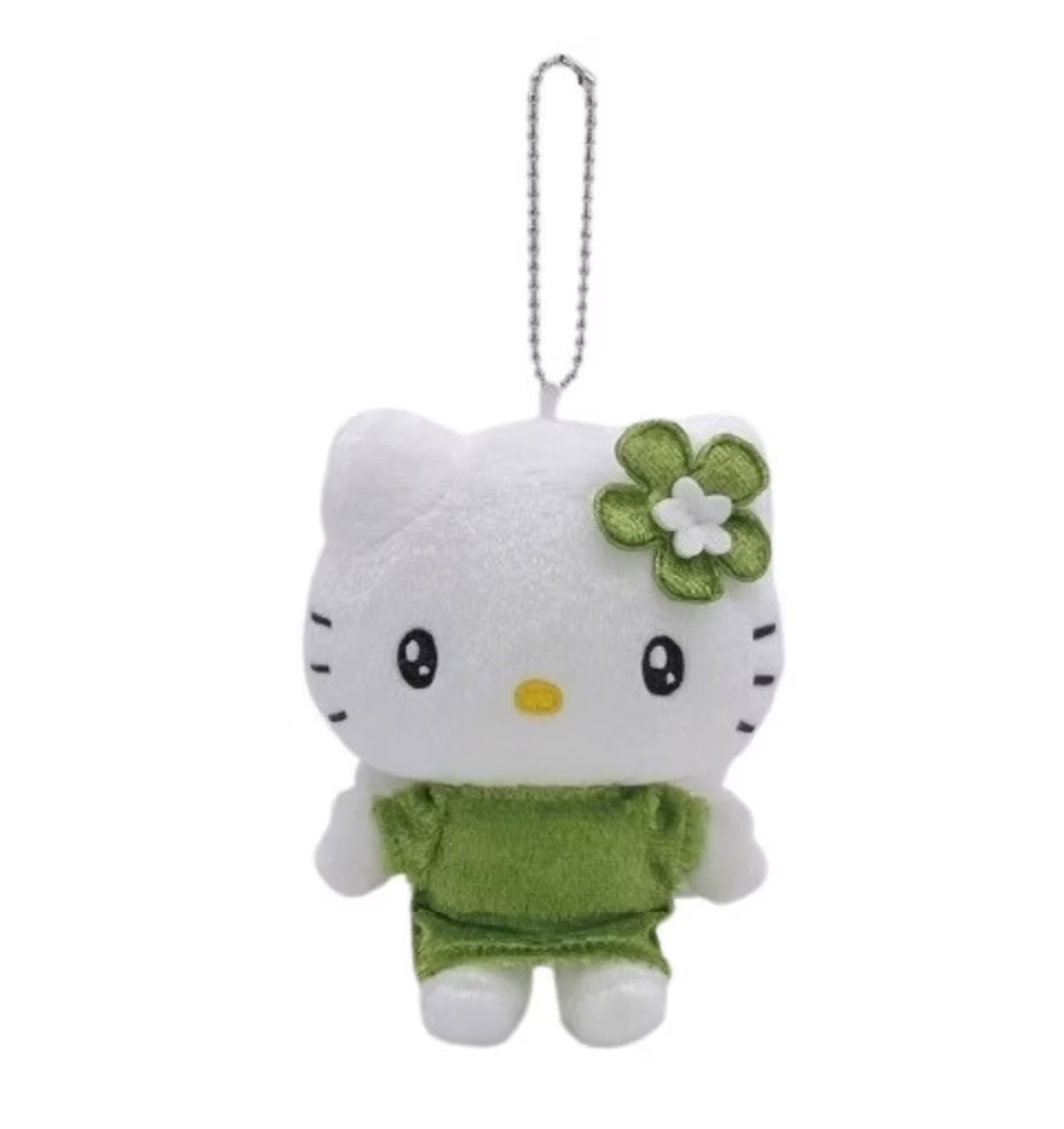 Sanrio｜Matcha Hello Kitty POP-UP STORE Mascot Holder /Plush Keychain