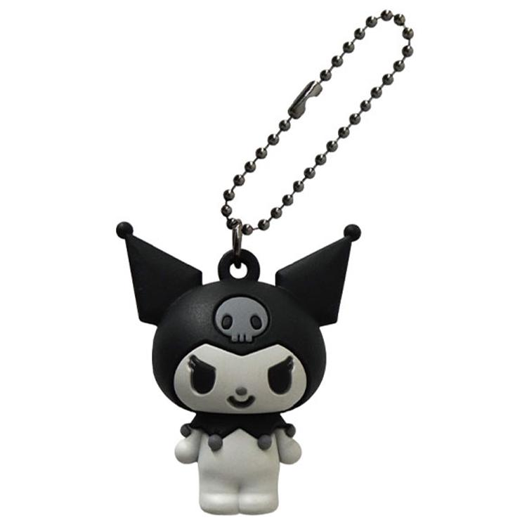 Sanrio｜Monochrome PVC Figure Keychain｜30×45×25mm approx.