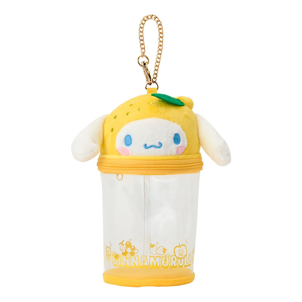 Sanrio｜Fruit Design Vinyl Pouch Charm｜20.5 x 13.1 x 10.6cm approx.
