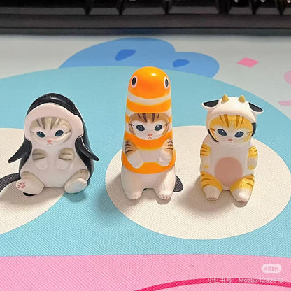 Mofusand｜Cutie Cats in Shark Costume Vol.2 mystery bag/blind box/All 5 types｜1pcs