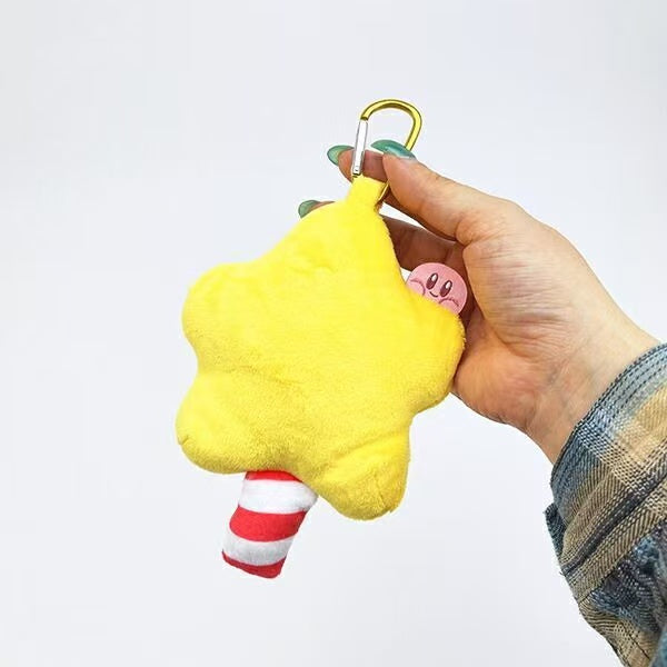 Kirby｜Mini Plush Pouch with Carabiner｜H165 x W140 x D75mm approx.