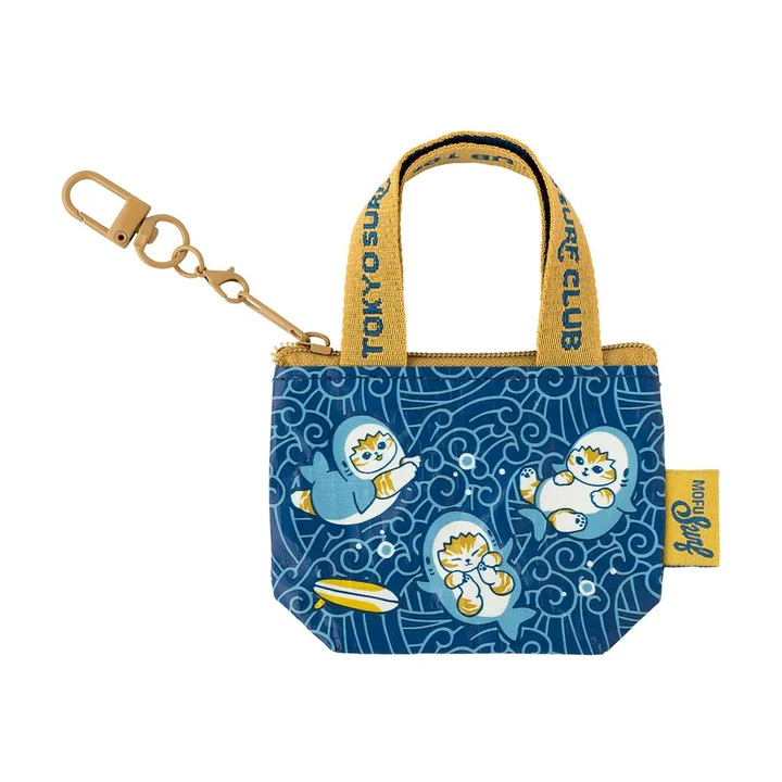 mofusand｜BOARD SHARK! Mini Bag Keychain｜67×90×30mm approx.