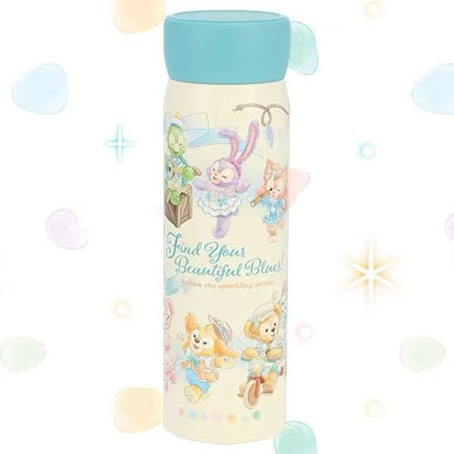 Disney｜Tokyo DisneySea 25th Anniversary Duffy and Friends "Find Your Beautiful Blues" Collection xStainless Steel Bottle｜500ml