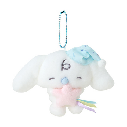Sanrio三丽鸥｜ Cinnamoroll Milk/Sleepy Time / Sleepy Time玉桂狗甜梦系列困困大耳狗睡帽毛绒挂件｜约15×6×10.5cm