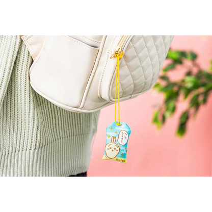 Chiikawa 吉伊卡哇｜超可爱乌萨奇旅行御守/正反都超可爱｜約H65 x W40 x D5mm