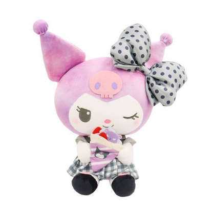 Sanrio｜Kthings Kuromi Cherry Lolita Plush Dolls/Plush Toy｜200mm x 110mm x 80mm approx.