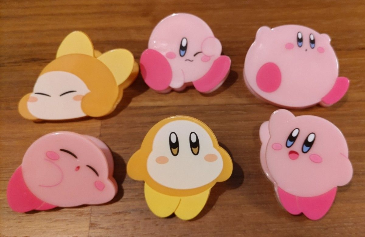 Kirby｜Kirby &amp; Waddle Dee Acrylic Clip mystery bag/blind box/All 6 types｜1pcs