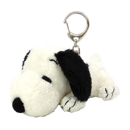 Snoopy史努比｜Mascot Keychain趴趴毛绒玩偶钥匙扣挂件/包挂｜约幅8cm/奥行12cm/高さ6cm