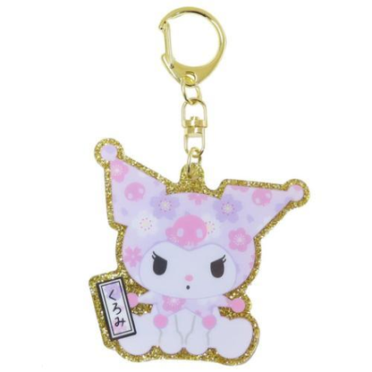 Sanrio｜ Sakura Acrylic Keychain/Keyring｜59x64x3mm approx.