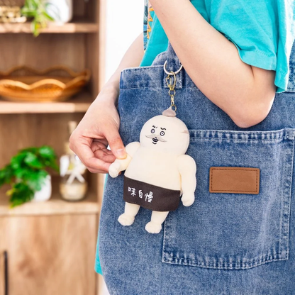 chiikawa｜Movie Mascot Holder /Plush Keychain｜H110 x W90 x D50 mm approx.