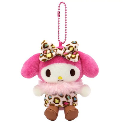 Sanrio｜My Melody 50th Anniversary  Mascot Holder /Plush Keychain｜H11.5 x W11 x D6cm approx.✔️