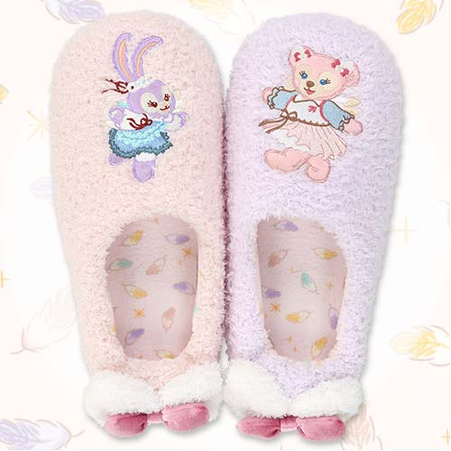 Disney｜Duffy &amp; Friends&quot;Wishing Wings&quot; Collection StellaLou &amp; ShellieMay Room Shoes｜22.5 - 24.5 cm