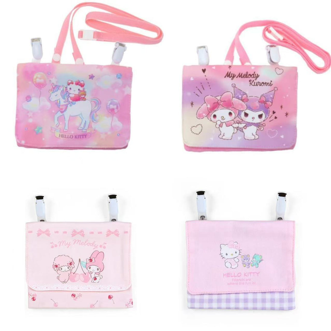 Sanrio｜Pocket Pouch｜14×3×11cm approx.