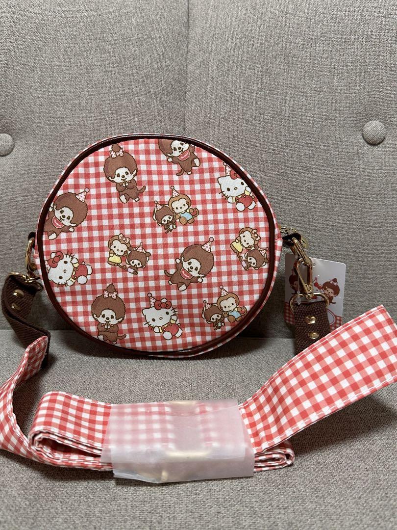 【limit 1】Monchhichi｜Hello Kitty x Monchhichi Round crossbody bag