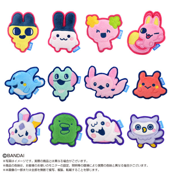 Tamagotchi|Paradise Plush Pins mystery bag/blind box/All 12 types|1pcs