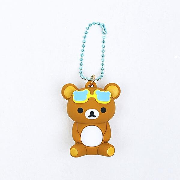 Rilakkuma｜Sunglasses Figure Keychain/Keyring｜26×44×23mm approx.